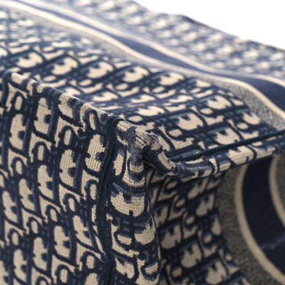 Christian Dior Oblique Large Book Tote Blue Multicolor 10 of 13