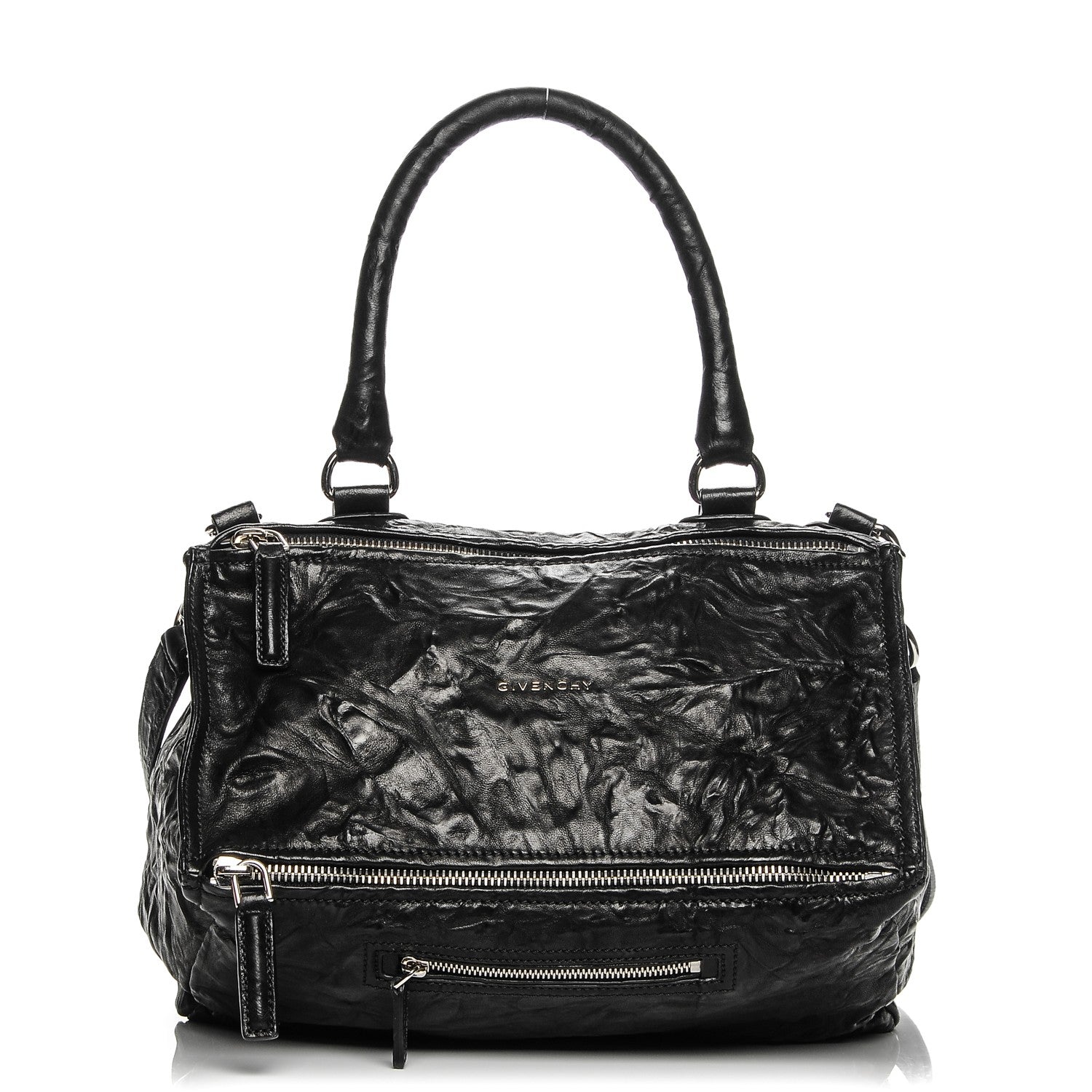 Givenchy Tumbled Sheepskin Medium Pandora Bag Black 1 of 8