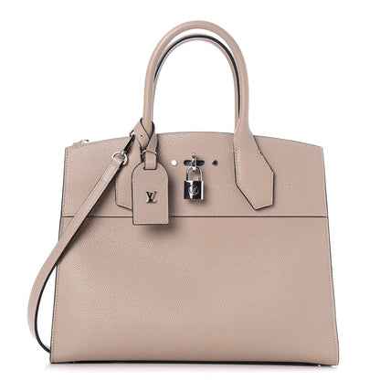 Louis Vuitton Taurillon City Steamer MM Galet 1 of 6