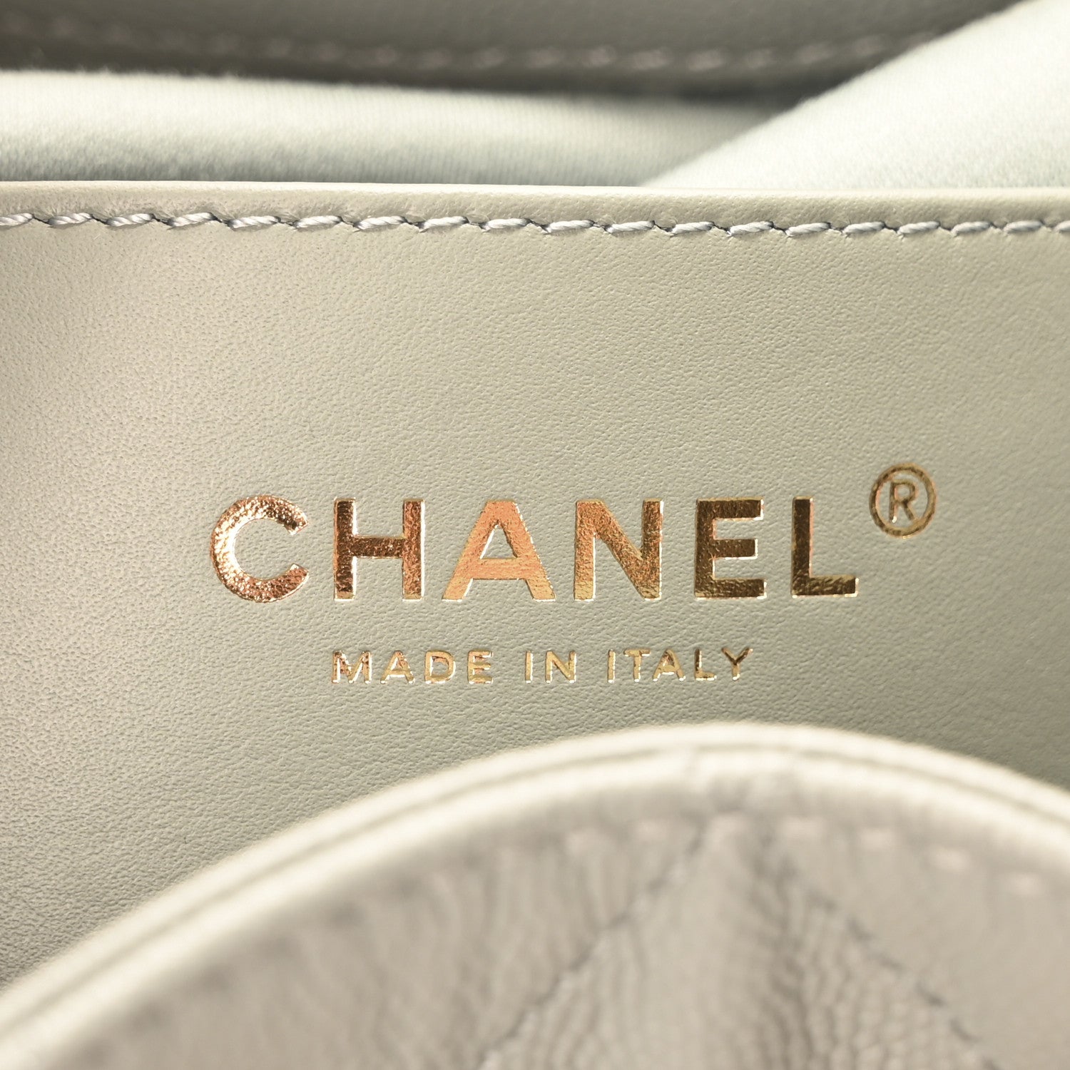 Chanel Caviar Quilted Small Chanel 25 Handbag Light Green 6 of 11