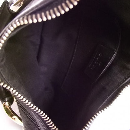 Gucci Leather Horsebit Small Handbag Black 7 of 10