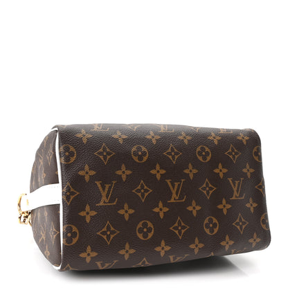 Louis Vuitton Monogram LV Match Speedy Bandouliere 25 White 4 of 9