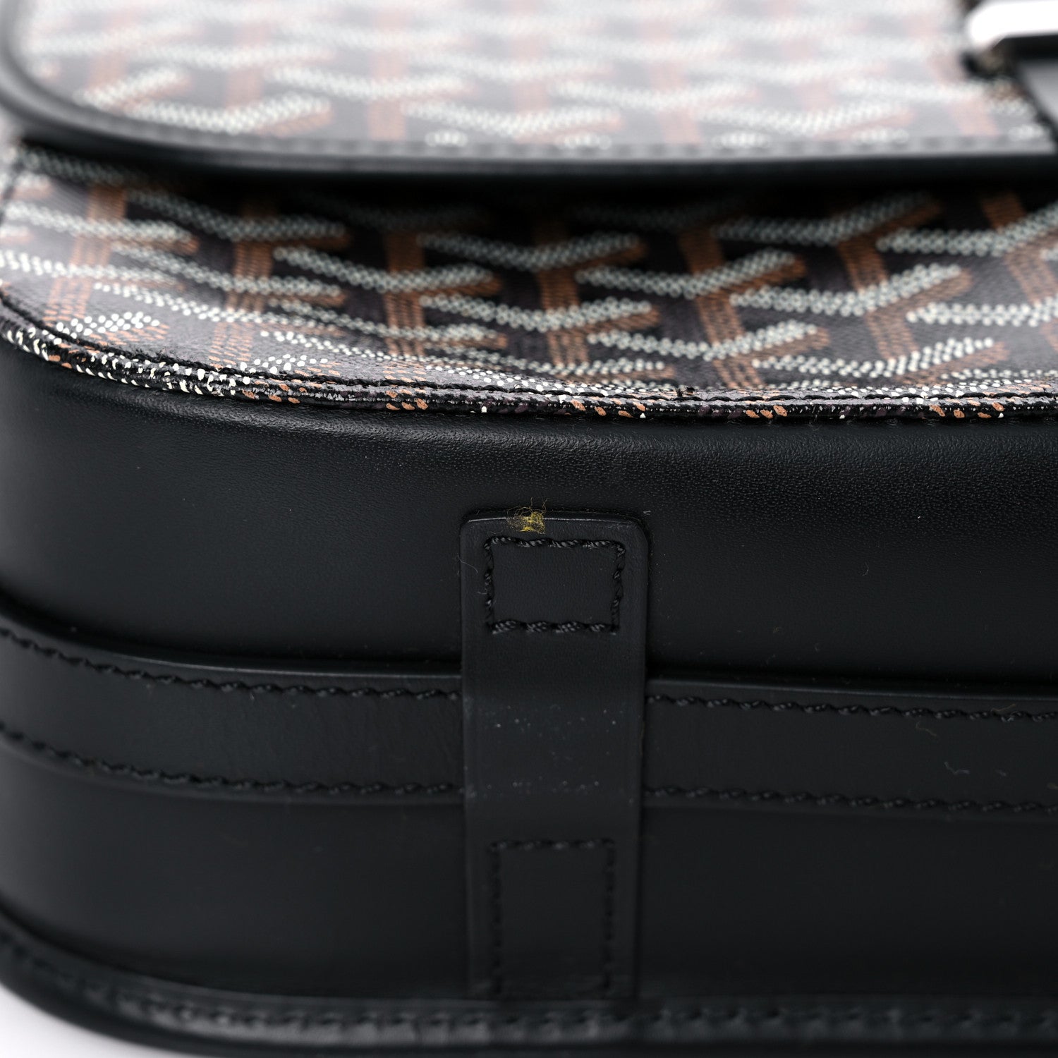 Goyard Goyardine Belvedere II MM Messenger Bag Black 12 of 12