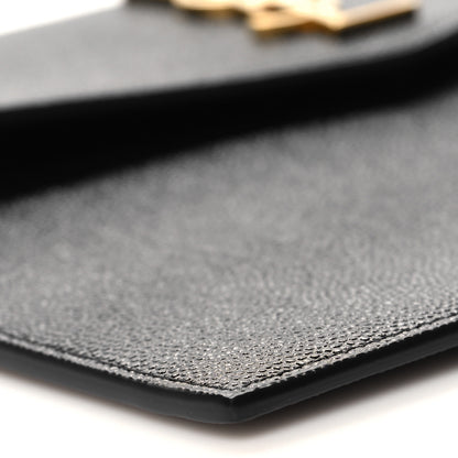 Saint Laurent Grain De Poudre Uptown Baby Pouch Black 8 of 10