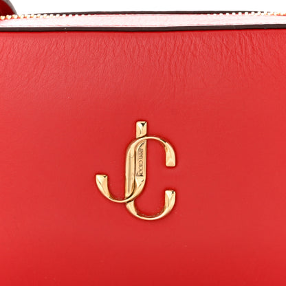 Jimmy Choo Calfskin Mini Hale Crossbody Red 8 of 11