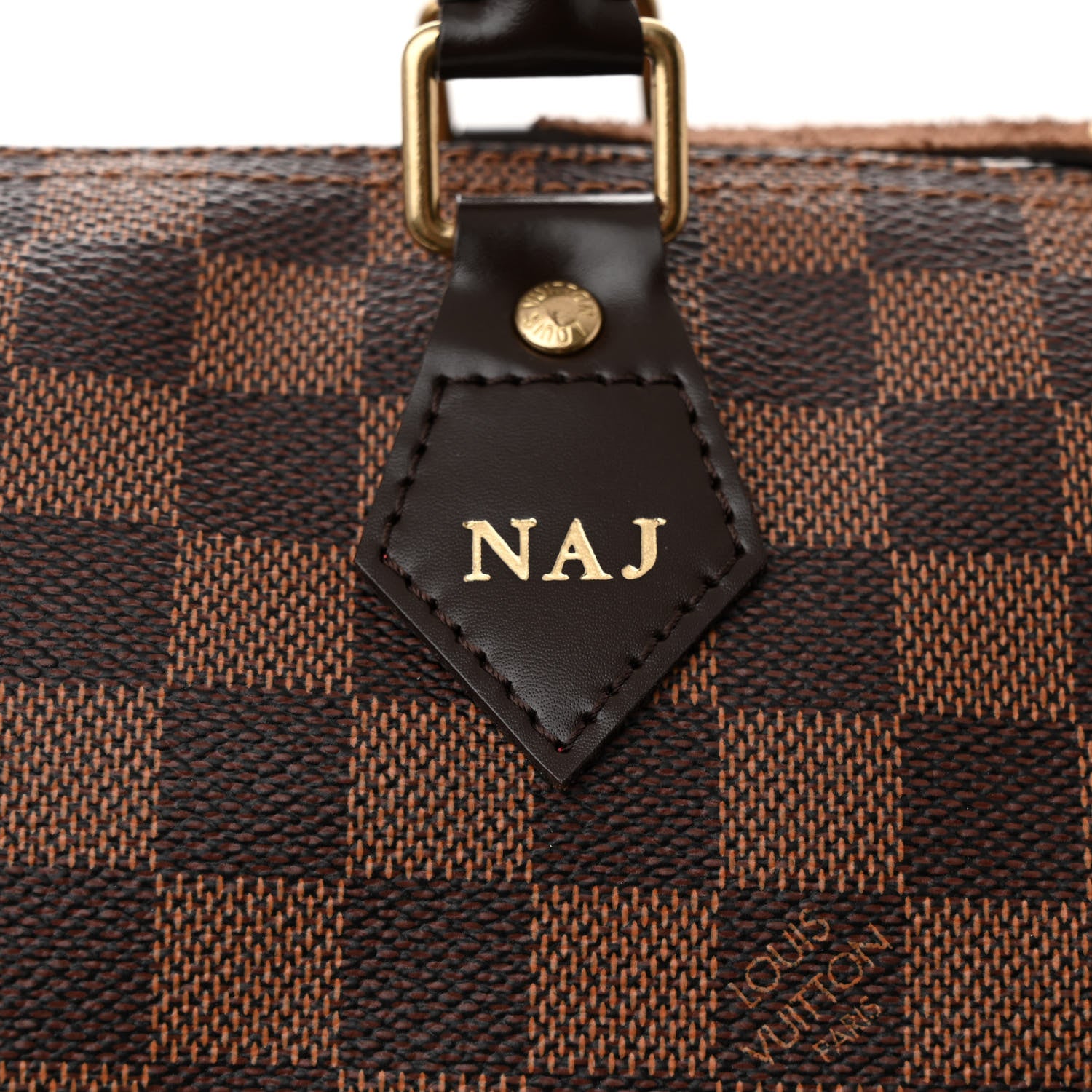 Louis Vuitton Damier Ebene Speedy 30 11 of 11