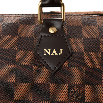 Louis Vuitton Damier Ebene Speedy 30 11 of 11