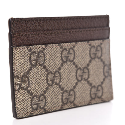 Gucci GG Supreme Monogram Ophidia Card Holder Brown 3 of 6