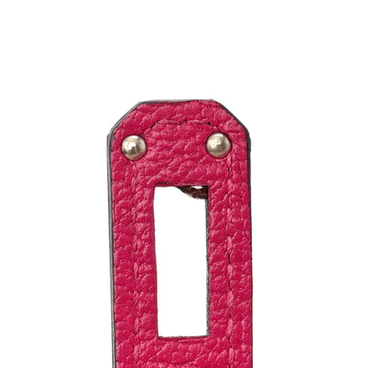 Hermes Chevre Mysore Kelly Wallet To Go Rose Mexico 10 of 12