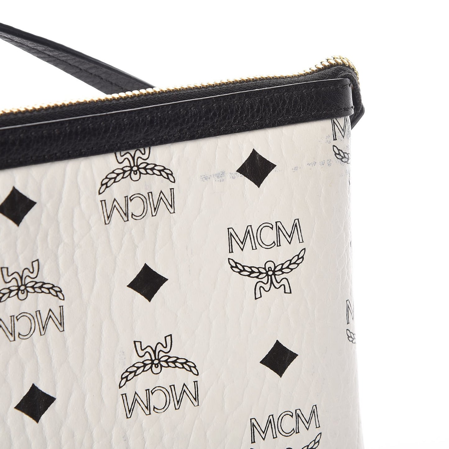 Visetos Medium Project Reversible Shopper Tote White