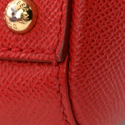 Dolce & Gabbana Dauphine Medium Miss Sicily Satchel Dark Red 15 of 18