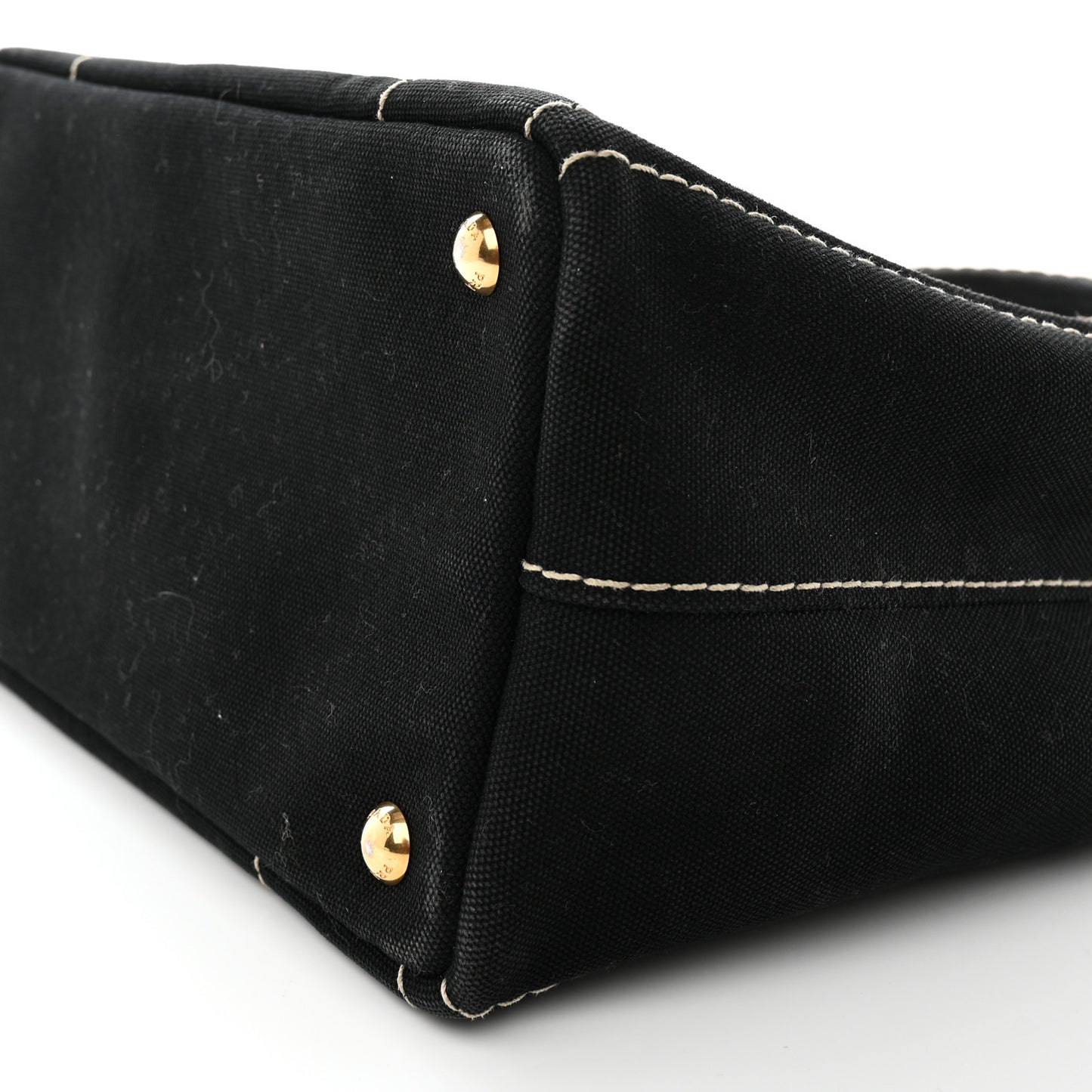 Canapa Small Logo Tote Black Talco