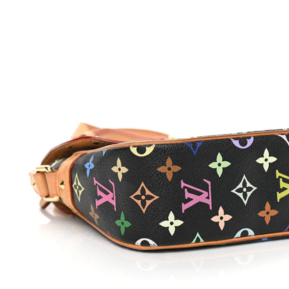 Louis Vuitton Monogram Multicolor Sologne Black 9 of 10
