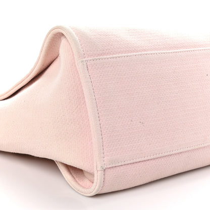 Chanel Mixed Fibers Calfskin Medium Deauville Tote Light Pink 8 of 9