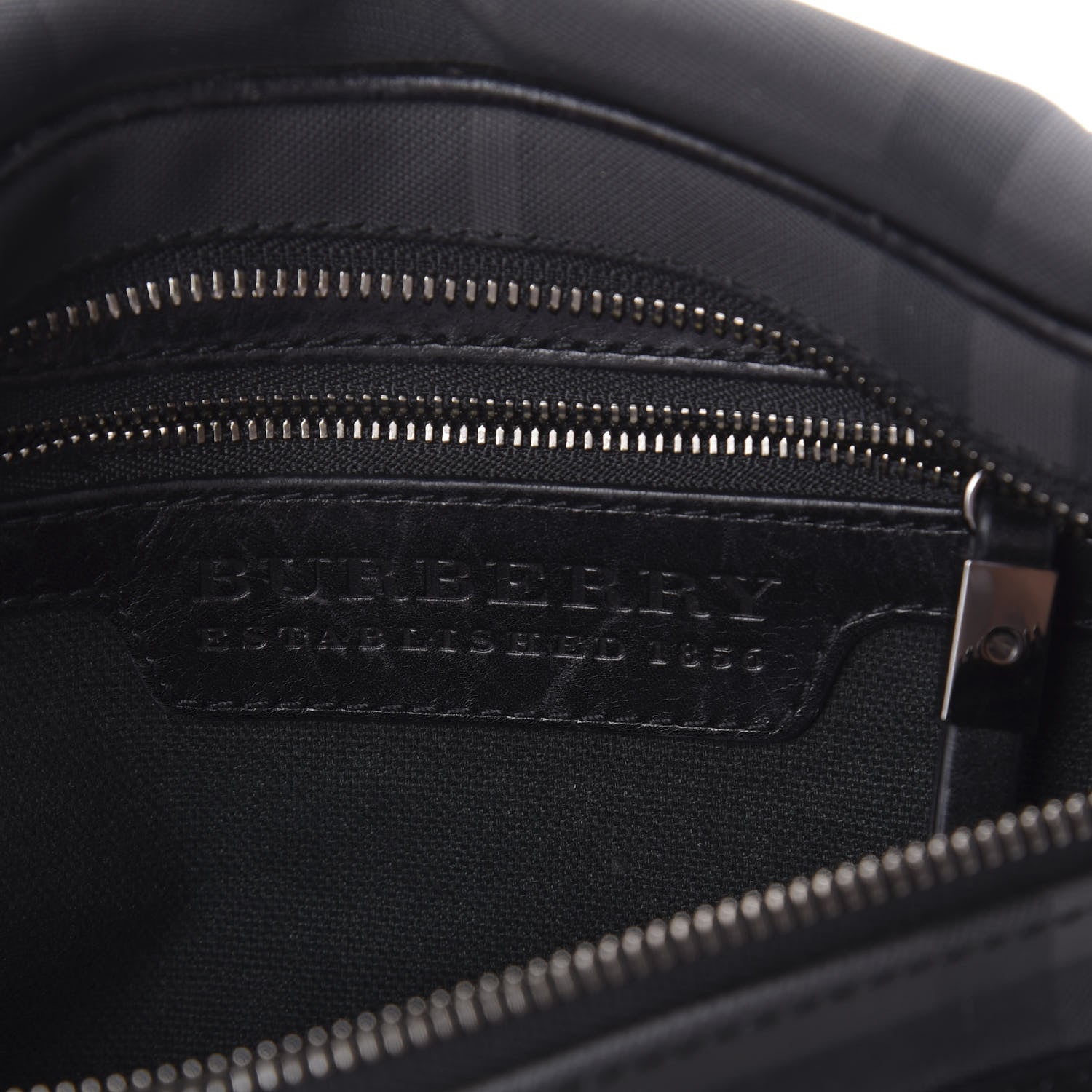 Burberry London Check Bum Bag Dark Charcoal 6 of 8