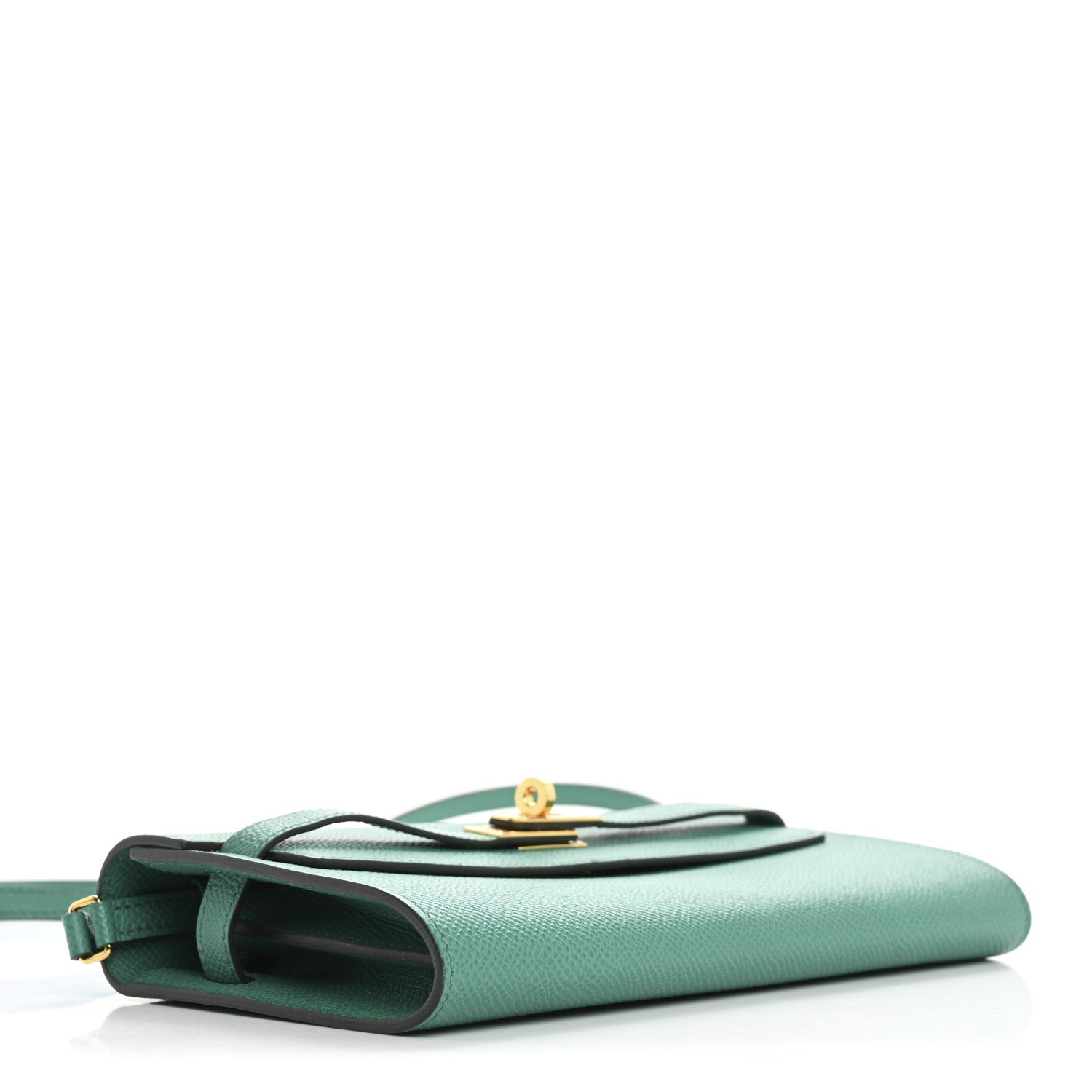 Hermes Epsom Kelly Wallet To Go Vert Jade 4 of 10