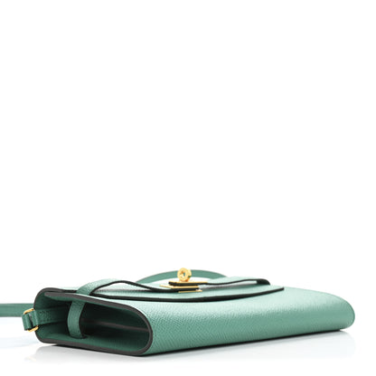 Hermes Epsom Kelly Wallet To Go Vert Jade 4 of 10