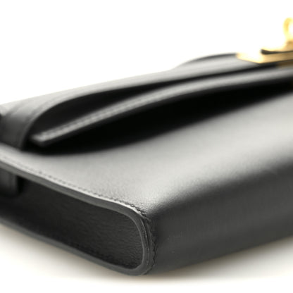 Hermes Swift Kelly Cut Clutch Pochette Black 9 of 11