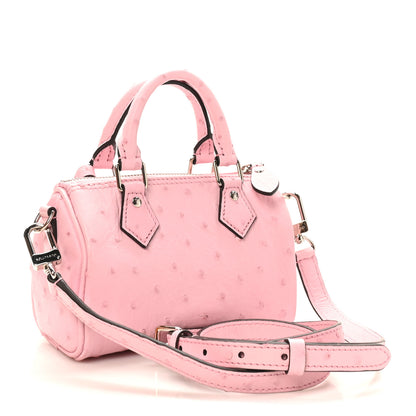 Louis Vuitton Ostrich Speedy   Pink 3 of 10