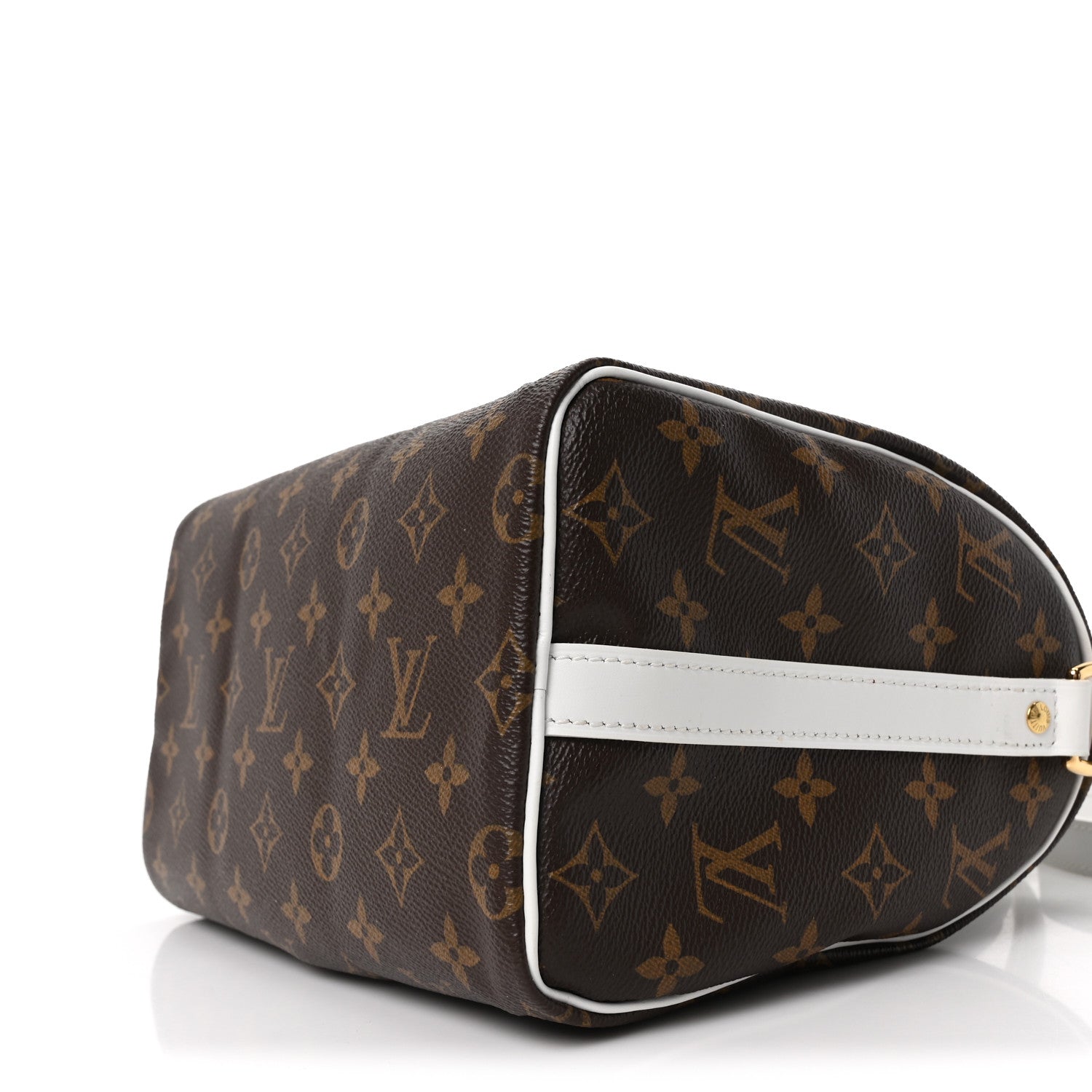 Louis Vuitton Monogram LV Match Speedy Bandouliere 25 White