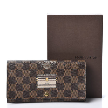 Louis Vuitton Damier Ebene Trunks and Locks Sarah Wallet 11 of 11
