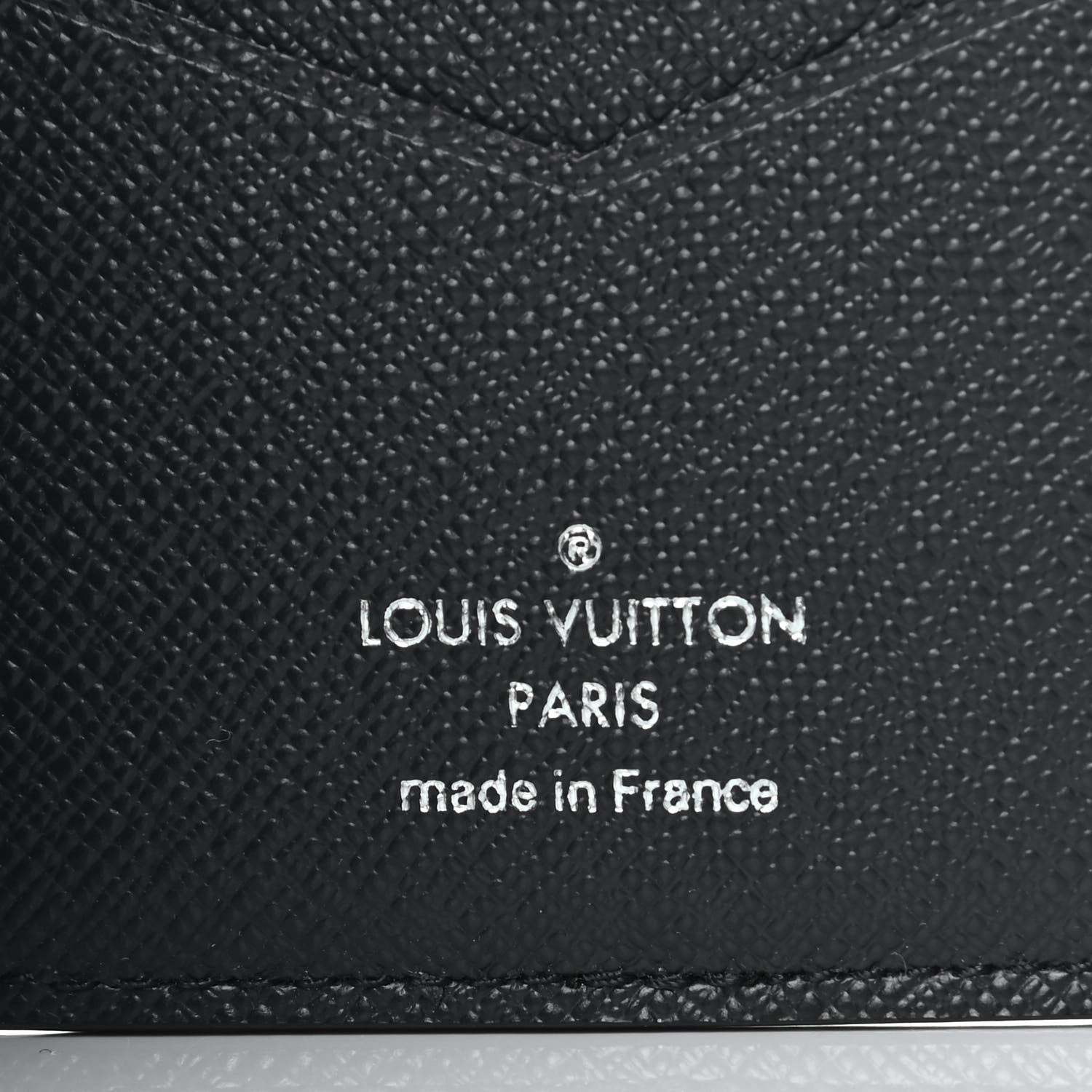 Louis Vuitton Savane Monogram Chapman Rhinoceros Pocket Organizer Encre 5 of 5