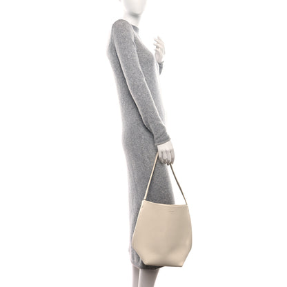 The Row Grained Calfskin Medium N/S Park Tote Ivory 2 of 9