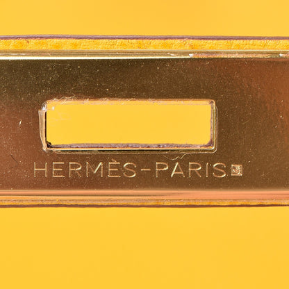 Hermes Epsom Horseshoe Birkin 35 Jaune 24 of 44