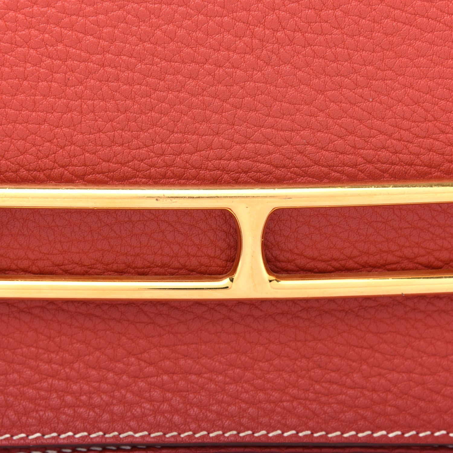 Hermes Taurillon Clemence Sac Roulis 23 Sanguine 9 of 9
