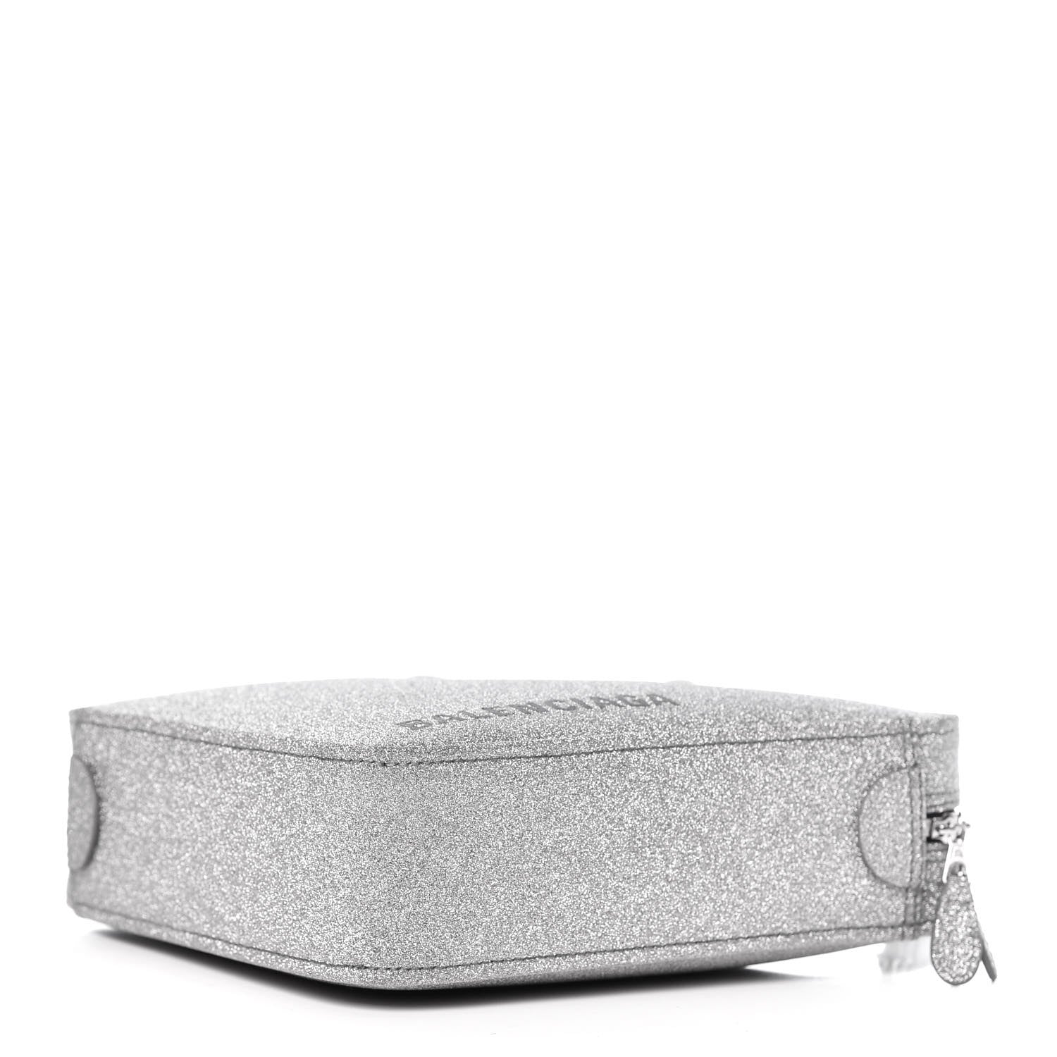 Balenciaga Glitter XS Triangle Duffle Argent Black 4 of 10
