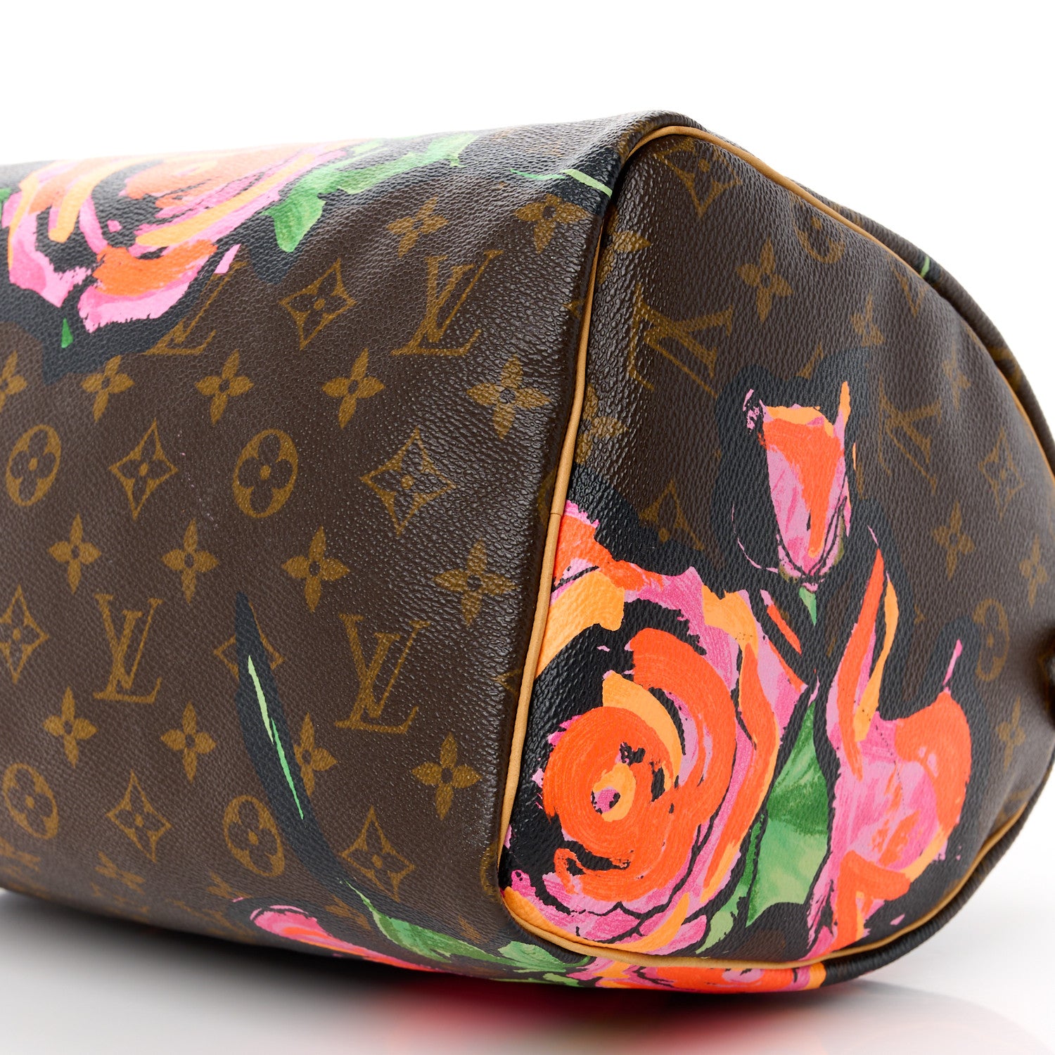 Louis Vuitton Monogram Roses Speedy 30 13 of 15