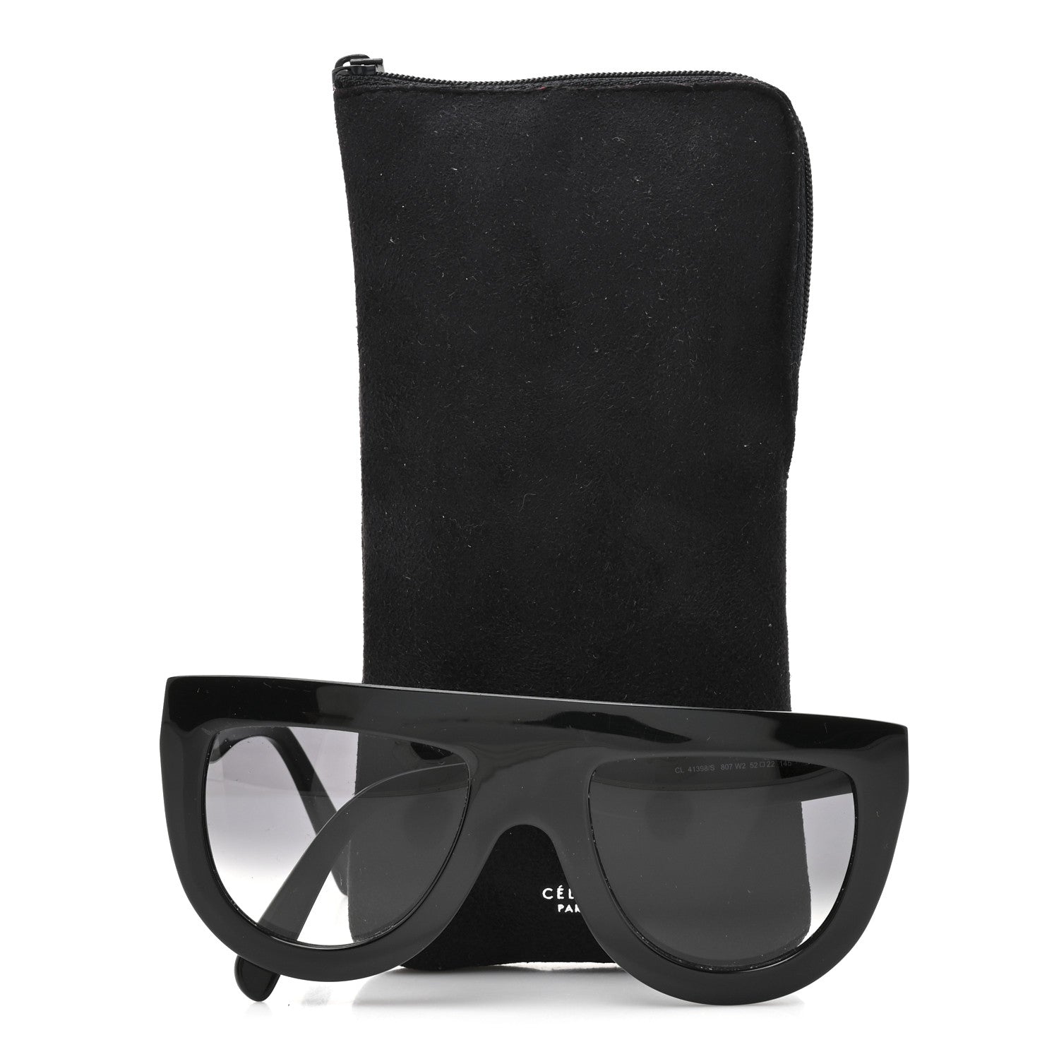 Celine Andrea Sunglasses CL 41398/S Black 8 of 8