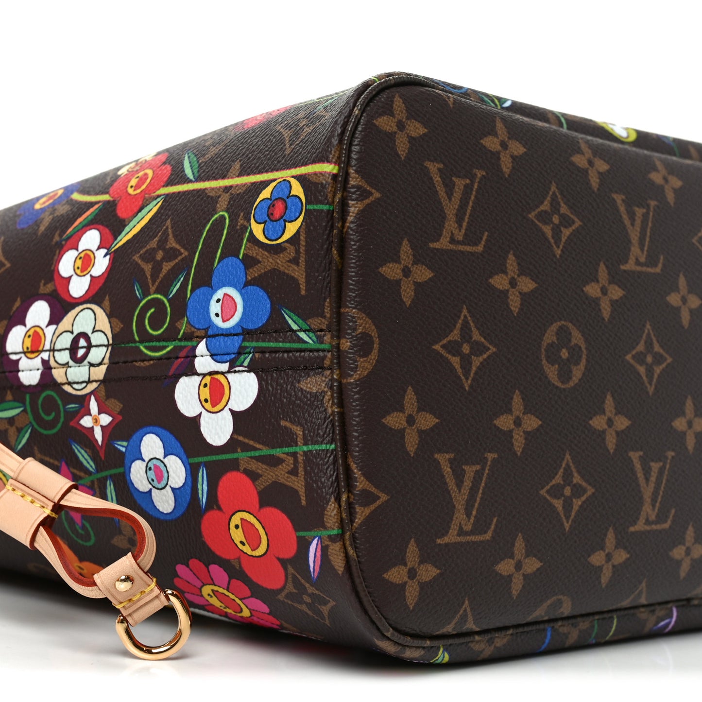 LV X TM Monogram Flowers Neverfull MM