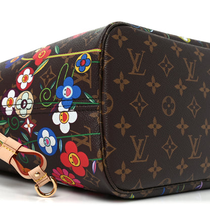 Louis Vuitton LV X TM Monogram Flowers Neverfull MM 9 of 11