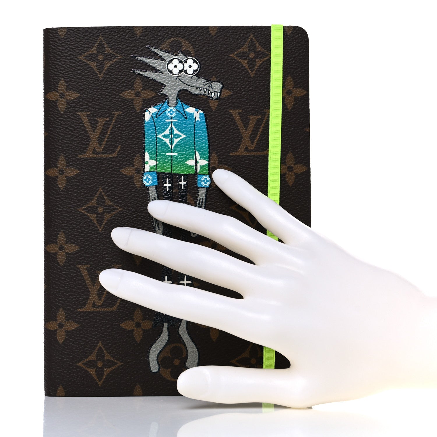 Louis Vuitton Monogram Eclipse LV Friends Clemence Notebook 2 of 7