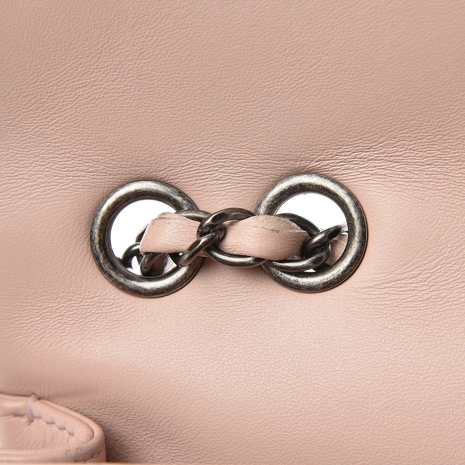 Chanel Lambskin Large Around Pockets Flap Light Pink 8 of 15