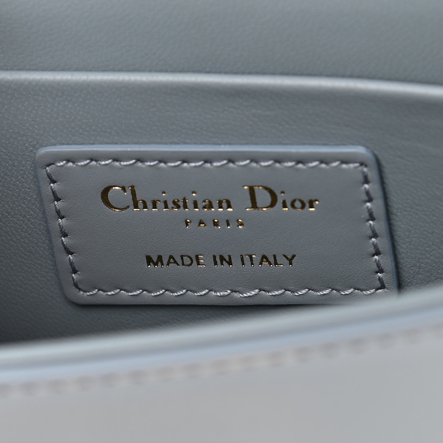 Christian Dior Box Calfskin 30 Montaigne Box Bag Gray 6 of 9