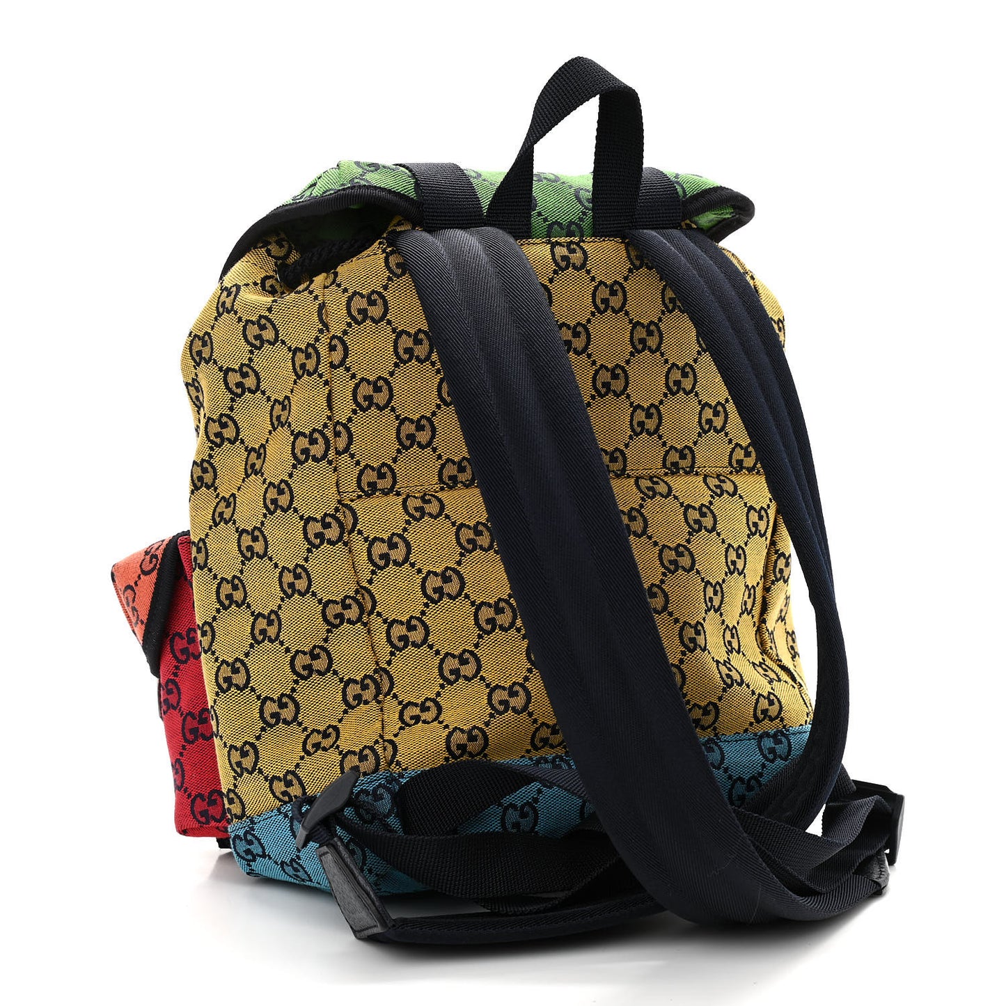 Monogram Multicolor Retro Interlocking G Utility Pocket Backpack Multicolor