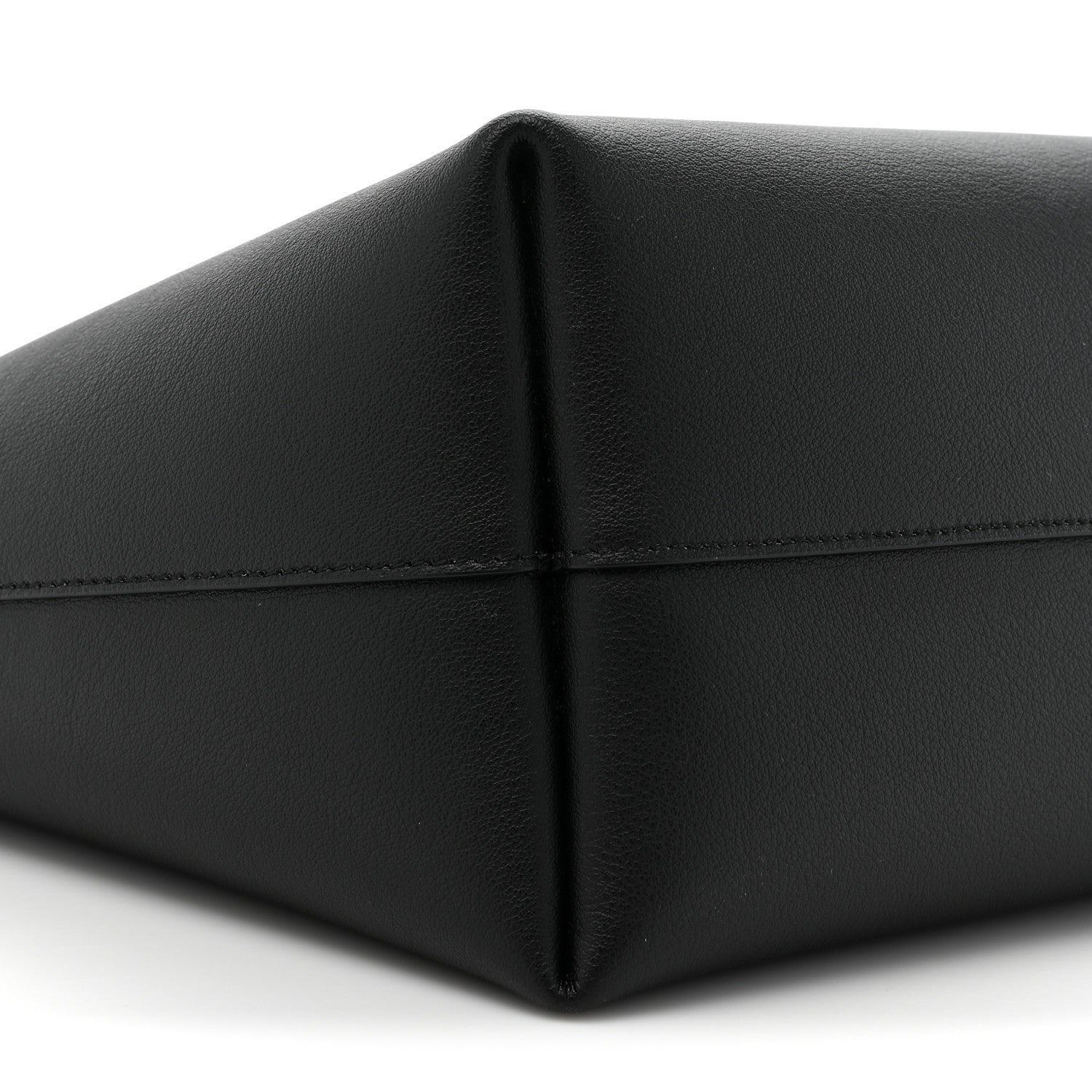 Saint Laurent Calfskin Large Shopping Tote Black 11 of 12