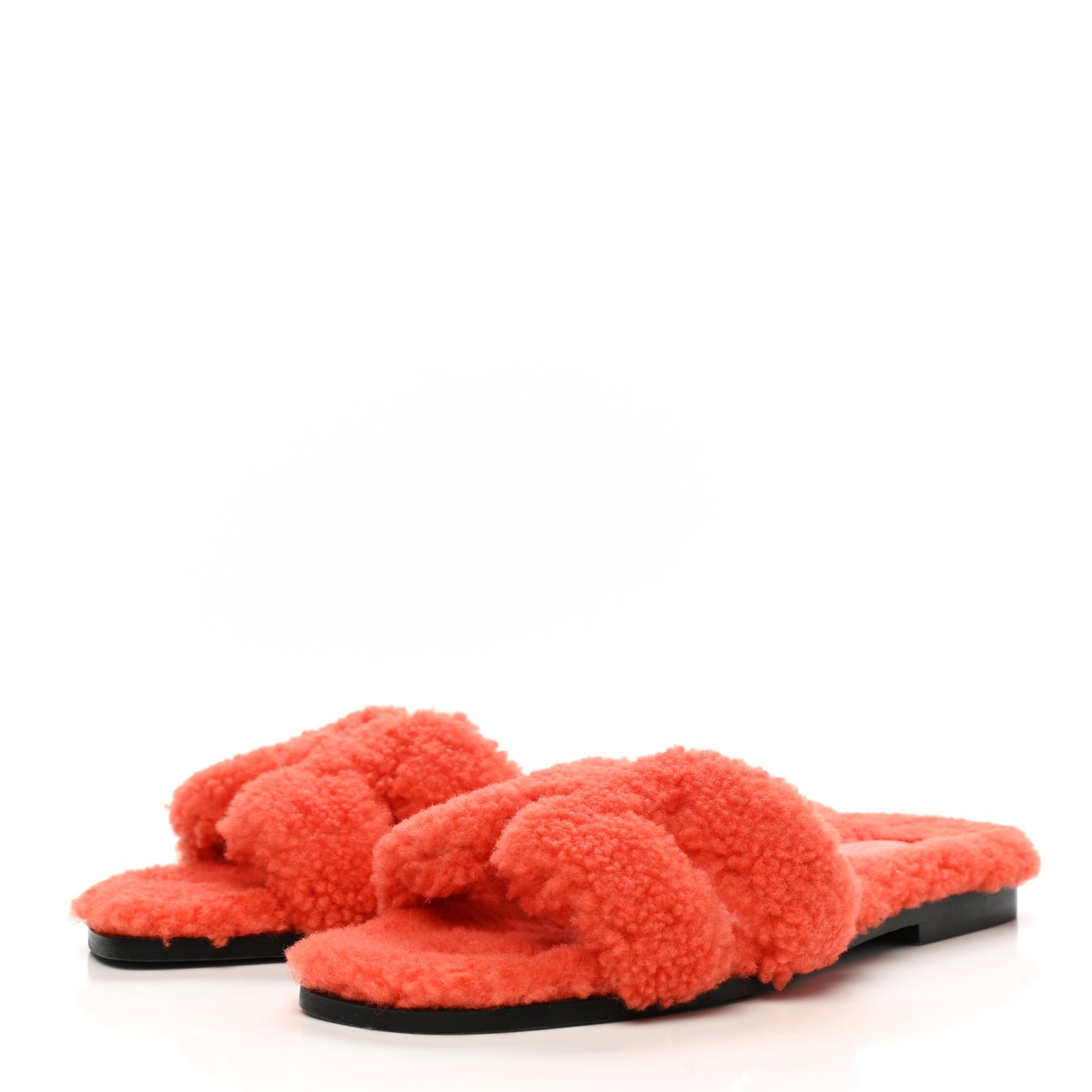 Woolskin Oran Sandals 37 Orange
