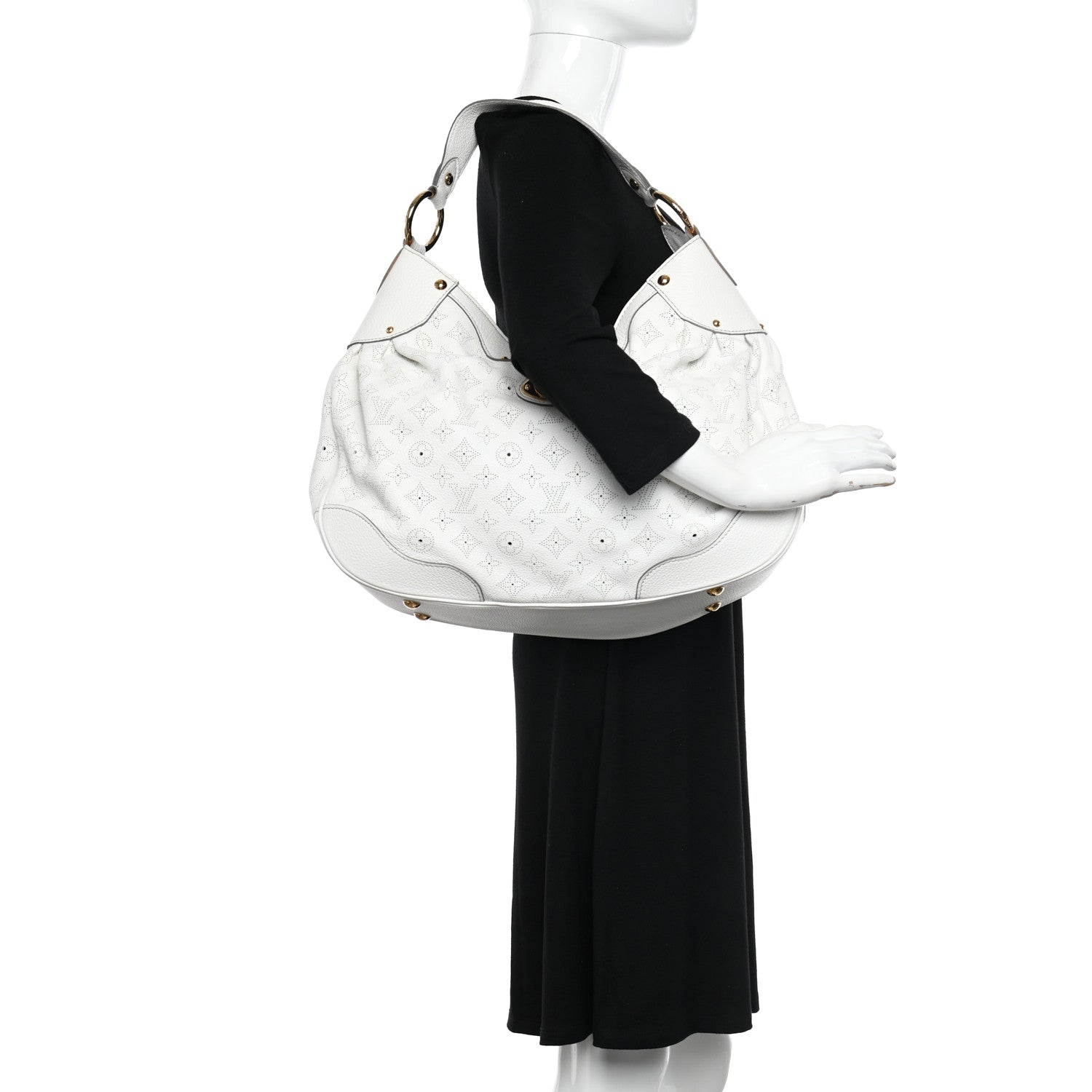 Louis Vuitton Mahina Solar GM White 2 of 10