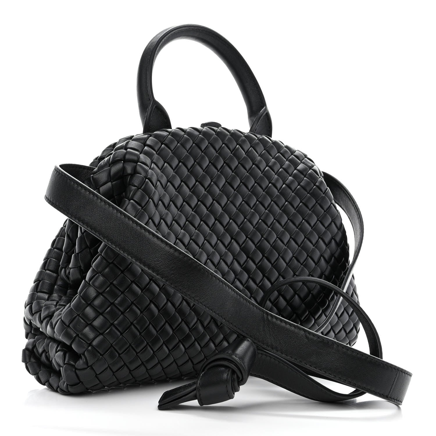 Bottega Veneta Nappa Intrecciato Small Padded The Handle Black 3 of 9