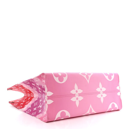 Louis Vuitton Monogram Escale Onthego GM Rouge 4 of 11