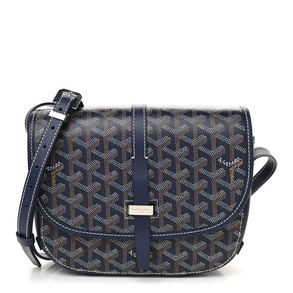 Goyard Goyardine Belvedere II PM Messenger Bag Navy 1 of 7