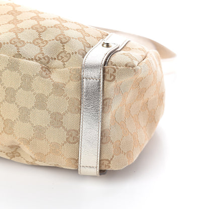 Gucci Monogram Medium Abbey Shoulder Bag Gold 9 of 9