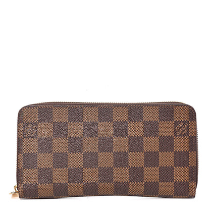 Louis Vuitton Damier Ebene Zippy Wallet 1 of 8