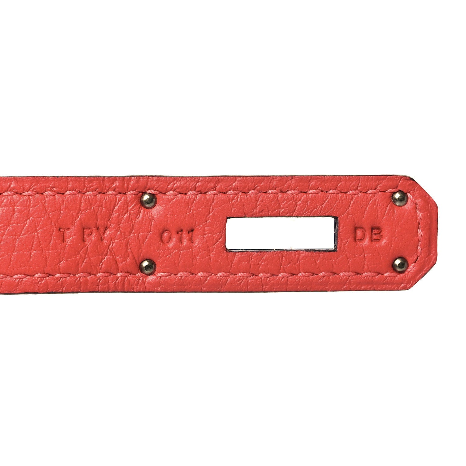 Hermes Taurillon Clemence Jypsiere 28 Rouge Pivoine 6 of 10