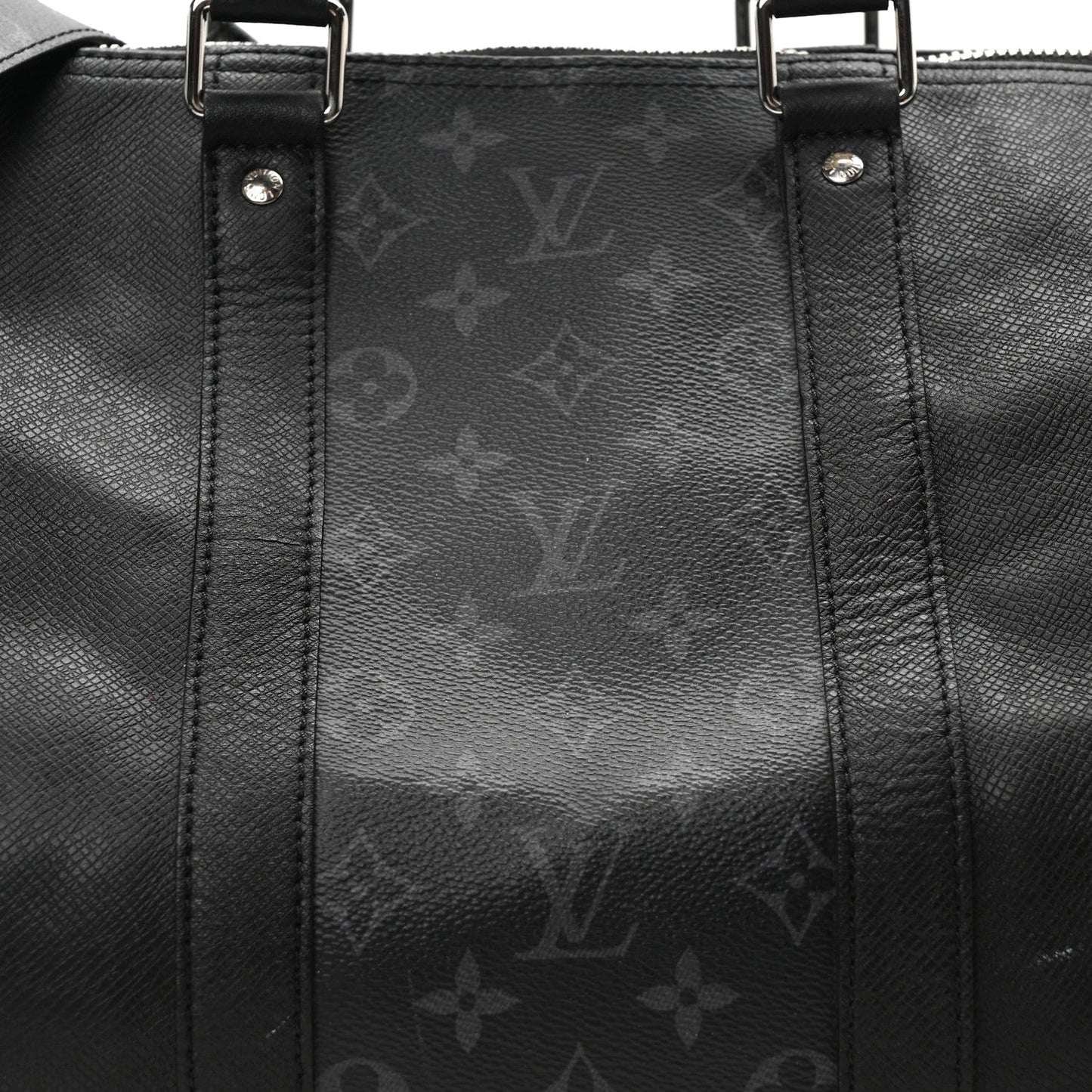 Taiga Monogram Eclipse Keepall Bandouliere 50 Black