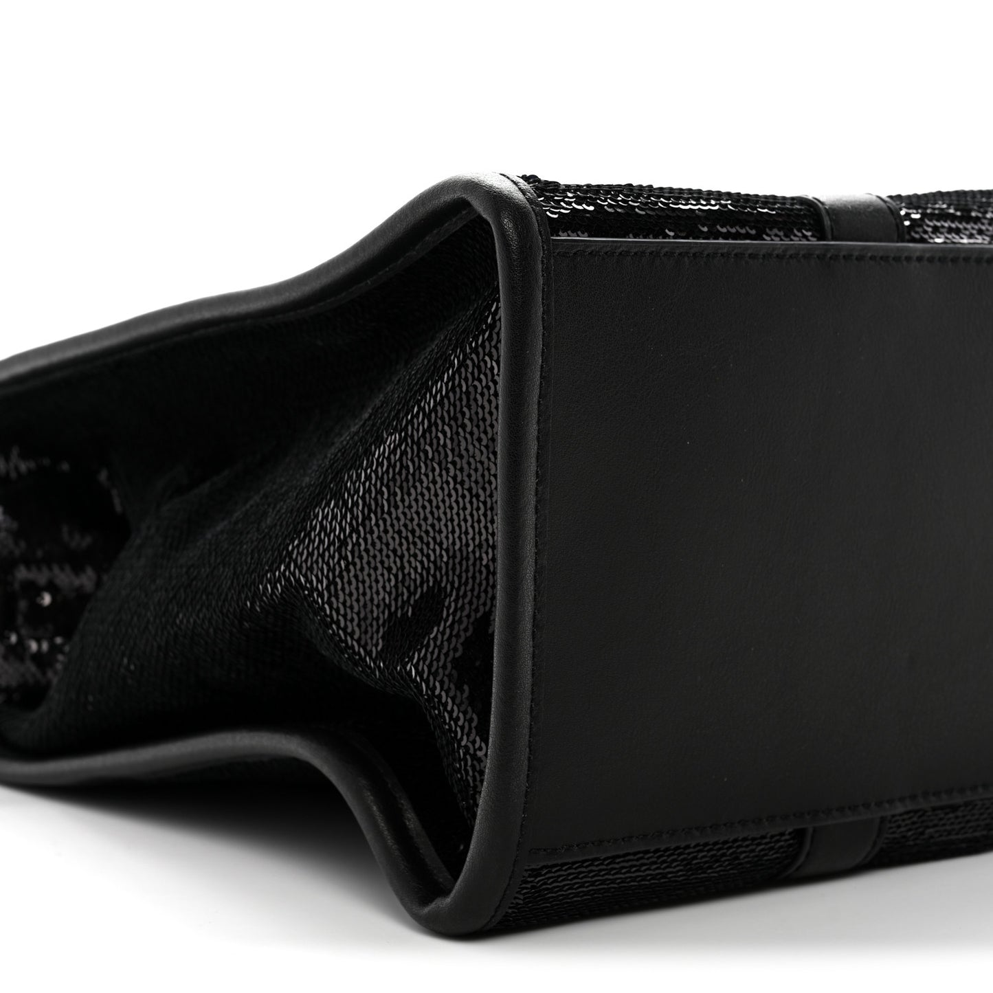 Sequin Medium The Tote Bag Black