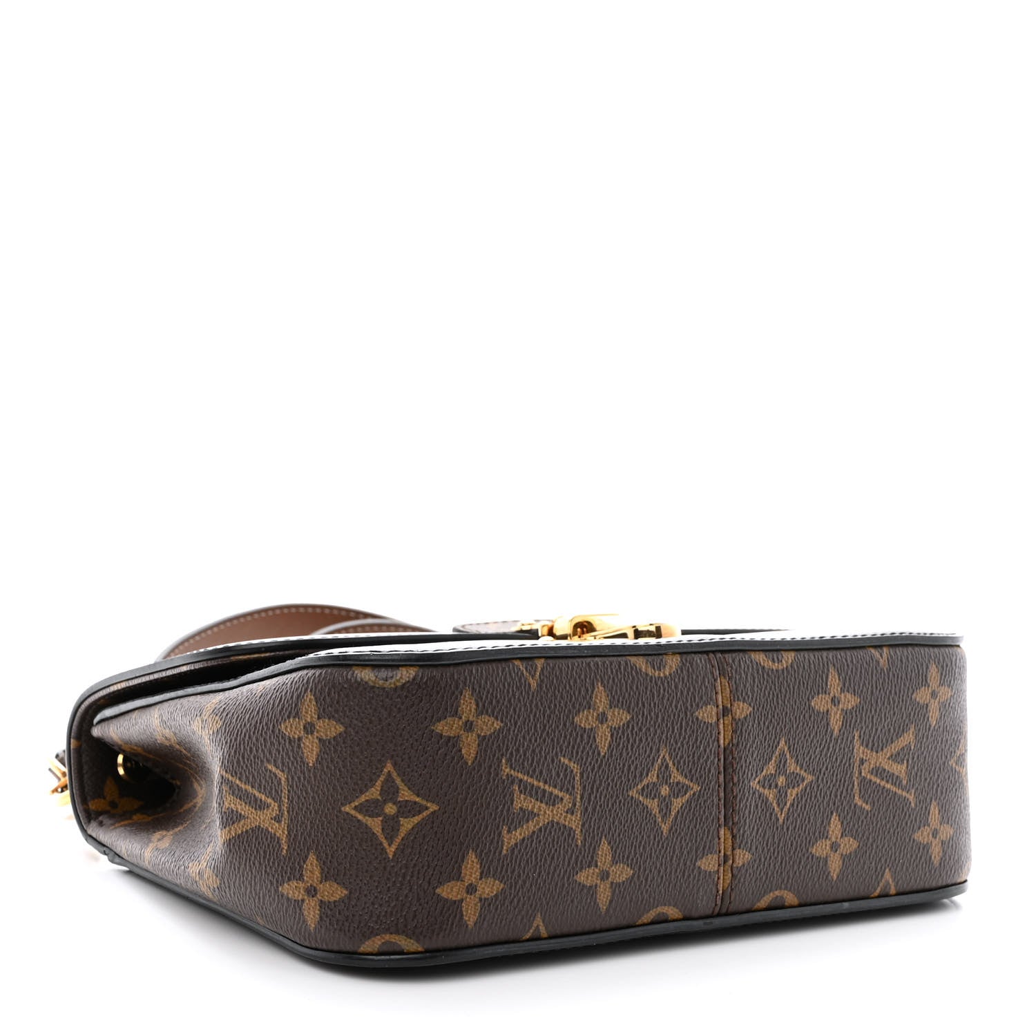 Louis Vuitton Patent Calfskin Monogram Cherrywood PM Black 4 of 12